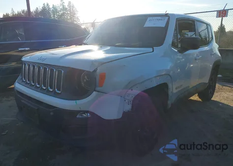 2017 Jeep Renegade Sport 4X4 from USA, damaged, VIN ZACCJBAB3HPE99579
